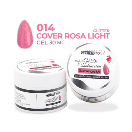 Imagen de CHERIMOYA GEL DE CONSTRUCCIÓN 014 COVER ROSA LIGHT.