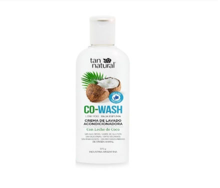 Imagen de TAN NATURAL CREMA DE LAVADO CO WASH X 375 ML