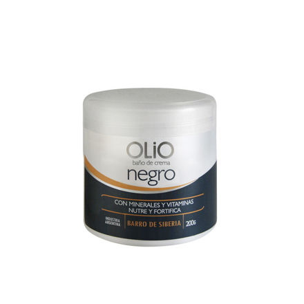 Imagen de OLIO BAÑO DE CREMA NEGRO X 200 ML