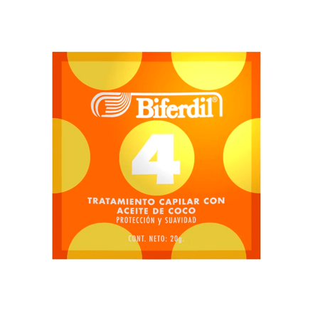 Imagen de BIFERDIL TRATAMIENTO CAPILAR ACEITE DE COCO X 20 G