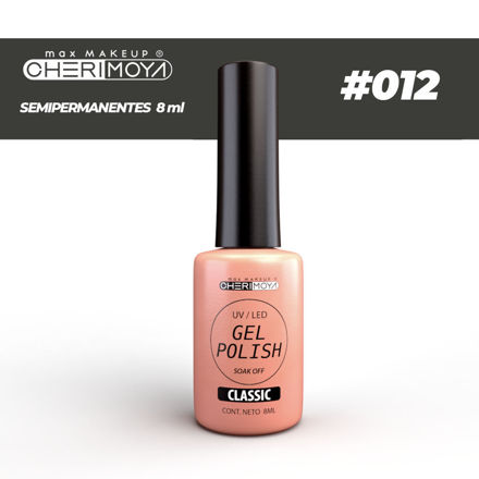 Imagen de CHERIMOYA ESMALTE UV 8 ML #012