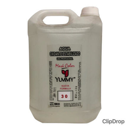 Imagen de YUMMY AGUA OXIGENADA X 5 LITROS 30 VOL.