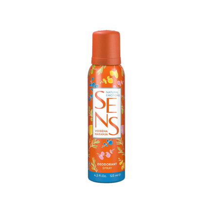 Imagen de DESODORANTE SENS VERBENA Y NARANJA X 123 ML