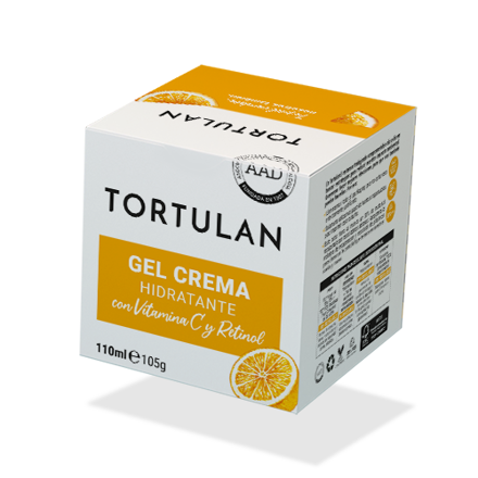 Imagen de TORTULAN  GEL CREMA HIDRATANTE CON VITAMINA C Y RETINOL X 110ML