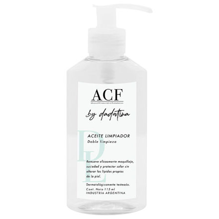 Imagen de ACF BY DADATINA ACEITE LIMPIADOR DOBLE LIMPIEZA X 115ML