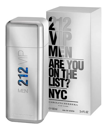 Imagen de PERFUME CAROLINA HERRERA 212 VIP MEN EDT X 100 ML